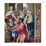 Tapestry depicting the Acts of the Apostles, the Blinding of Elymas by Raphael