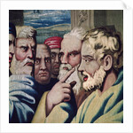 Tapestry depicting the Acts of the Apostles, the Blinding of Elymas by Raphael