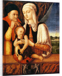 The Holy Family, c.1450-60 by Antonio Vivarini
