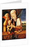 The Holy Family, c.1450-60 by Antonio Vivarini