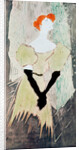 Yvette Guilbert, 1895 by Henri de Toulouse-Lautrec
