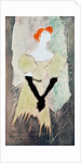Yvette Guilbert, 1895 by Henri de Toulouse-Lautrec