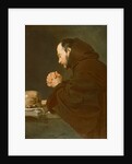 Saint Francis in Prayer by Diego Rodriguez de Silva y Velazquez