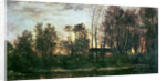 Sunset, Bas-Meudon, 1869 by Charles Francois Daubigny