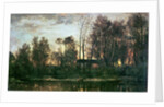 Sunset, Bas-Meudon, 1869 by Charles Francois Daubigny