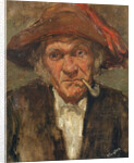 Man smoking a pipe, c.1859 by James Abbott McNeill Whistler