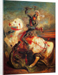 Saint George and the Dragon by Eugene Delacroix