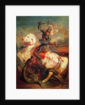 Saint George and the Dragon by Eugene Delacroix