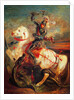 Saint George and the Dragon by Eugene Delacroix