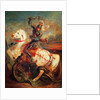 Saint George and the Dragon by Eugene Delacroix