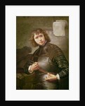 A Young Man in Armour by (attr. to) Rembrandt Harmensz. van Rijn