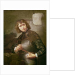 A Young Man in Armour by (attr. to) Rembrandt Harmensz. van Rijn