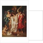 The Body of Christ carried by Angels by Eugene (1798-1863) (attr. to) Delacroix