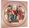 Madonna and Child with St. Rose and Catherine of Alexandra by Pietro Perugino