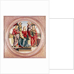 Madonna and Child with St. Rose and Catherine of Alexandra by Pietro Perugino