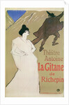 Théâtre Antoine, Richepin's The Gitane, 1900 by Henri de Toulouse-Lautrec