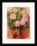Roses in a Vase, 1905 by Pierre Auguste Renoir