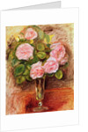 Roses in a Vase, 1905 by Pierre Auguste Renoir