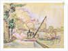 Pont du Louvre, 1928 by Paul Signac
