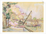 Pont du Louvre, 1928 by Paul Signac