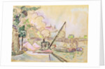 Pont du Louvre, 1928 by Paul Signac