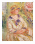 Portrait of a Woman, c.1910 by Pierre Auguste Renoir