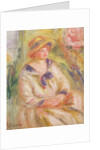 Portrait of a Woman, c.1910 by Pierre Auguste Renoir