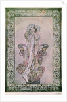Decorative Panel for Edmond Rostand's 'La Princesse Lointaine' with Sarah Bernhardt, 1890-1910 by Alphonse Marie Mucha