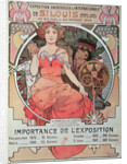 Poster for the Louisiana Purchase Exposition, St. Louis, USA, 1904 by Alphonse Marie Mucha