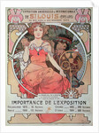 Poster for the Louisiana Purchase Exposition, St. Louis, USA, 1904 by Alphonse Marie Mucha