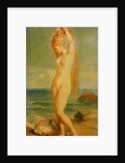 Venus depicted in a Seascape, 1839 by Theodore Chasseriau