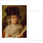 Portrait of the thought to be Duchess of Benaventa by Francisco Jose de Goya y Lucientes