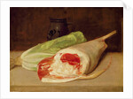 Still Life of a Leg of Lamb by Francisco Jose de (attr. to) Goya y Lucientes