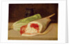 Still Life of a Leg of Lamb by Francisco Jose de (attr. to) Goya y Lucientes