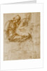 Saint Anne, the Virgin and Child and a study of a nude man by Michelangelo Buonarroti