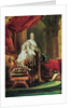 Full-length Portrait of Charles X, King of France and Navarre, 1825 by Francois Pascal Simon Baron Gerard