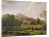 View of the Grottaferrata Monastery, 1844 by Jean Joseph Xavier Bidauld