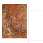 Saint John the Baptist seated in a Mountainous Landscape by Lucas the Elder Cranach