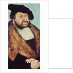 Portrait of John the Constant of Saxony by Lucas the Elder Cranach