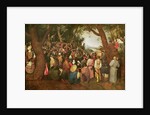 The sermon of Saint John the Baptist, c.1598 by Jan the Elder Brueghel