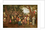 The sermon of Saint John the Baptist, c.1598 by Jan the Elder Brueghel