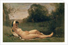 Nymph reclining, c.1857-58 by Jean Baptiste Camille Corot