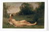 Nymph reclining, c.1857-58 by Jean Baptiste Camille Corot