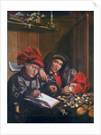 The Money Changers, c.1530 by Quentin Massys or Metsys