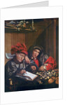 The Money Changers, c.1530 by Quentin Massys or Metsys
