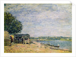 The landscape of Saint-Mammes, 1884 by Alfred Sisley