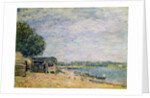 The landscape of Saint-Mammes, 1884 by Alfred Sisley