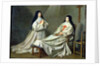 Portrait of Mother Catherine-Agnes Arnauld and Sister Catherine of St. Suzanne Champaigne the artist's daughter, 1662 by Philippe de Champaigne