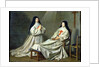 Portrait of Mother Catherine-Agnes Arnauld and Sister Catherine of St. Suzanne Champaigne the artist's daughter, 1662 by Philippe de Champaigne