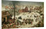 The Census at Bethlehem, 1566 by Pieter the Elder Bruegel